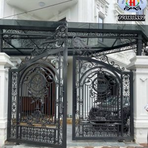 cổng sắt uốn hsp 015