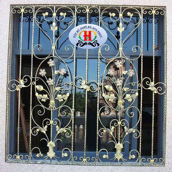 Khám Phá Khung Bảo Vệ Sắt Mỹ Nghệ Hiện Đại và Tinh Tế khung cửa sổ sắt mỹ thuât hà sơn phát 005
