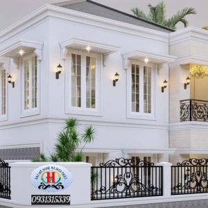25+ Mẫu Hàng Rào Biệt Thự Hiện Đại |An toàn & Sang trọng|HSP hàng rào biệt thự hiện đại hà sơn phát 001