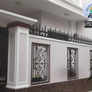 25+ Mẫu Hàng Rào Biệt Thự Hiện Đại |An toàn & Sang trọng|HSP hàng rào biệt thự hiện đại hà sơn phát 021