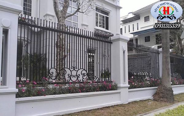 21+ Mẫu hàng rào sắt chống trộm | An toàn tuyệt đối | HSP hàng rào sắt chống trộm hà sơn phát 005