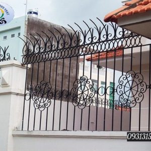 21+ Mẫu hàng rào sắt chống trộm | An toàn tuyệt đối | HSP hàng rào sắt chống trộm hà sơn phát 011