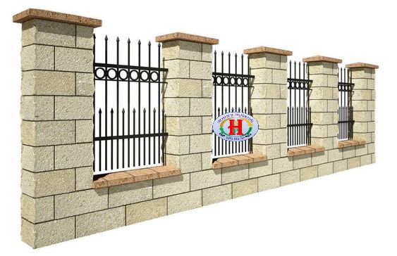21+ Mẫu hàng rào sắt chống trộm | An toàn tuyệt đối | HSP hàng rào sắt chống trộm hà sơn phát 023