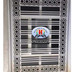 khung bảo vệ cửa lùa bằng sắt đẹp hà sơn phát 006