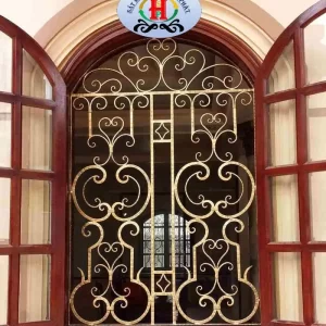 khung bảo vệ cửa sổ sắt đẹp hà sơn phát 019