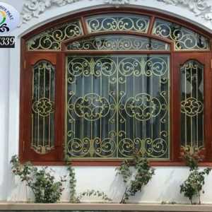 khung bảo vệ cửa sổ sắt đẹp hà sơn phát 020