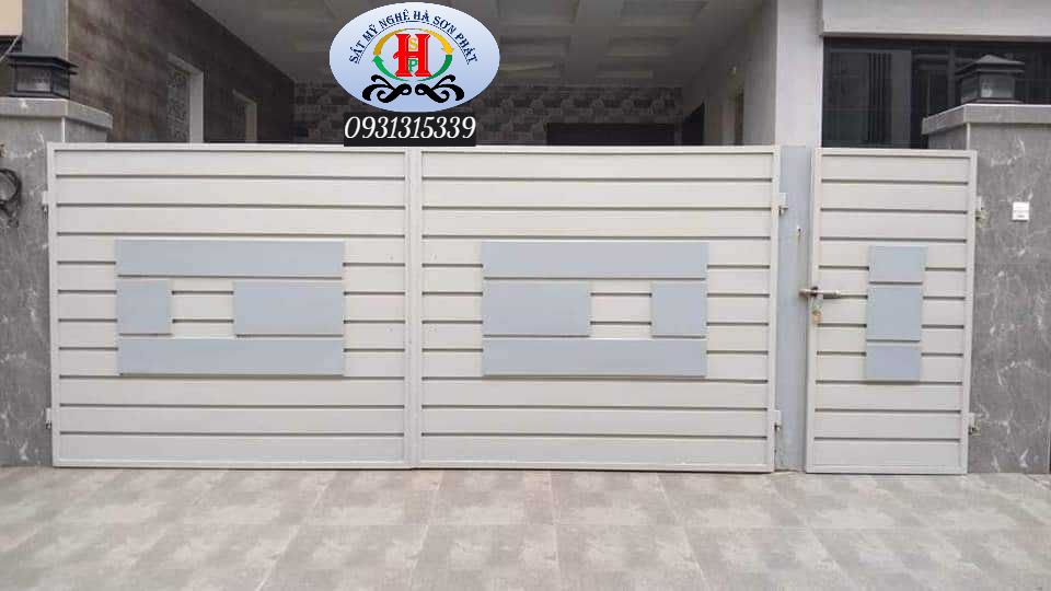 Mẫu cửa sắt đơn giản, cửa sắt 1 cánh đẹp, cửa sắt đẹp! cửa sắt 1 cánh đẹp Hà sơn phát 003