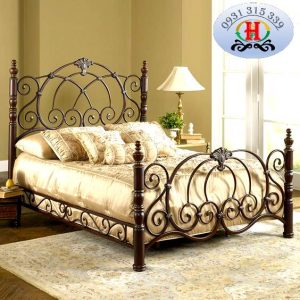 giường sắt đẹp lạ hà sơn phát 006