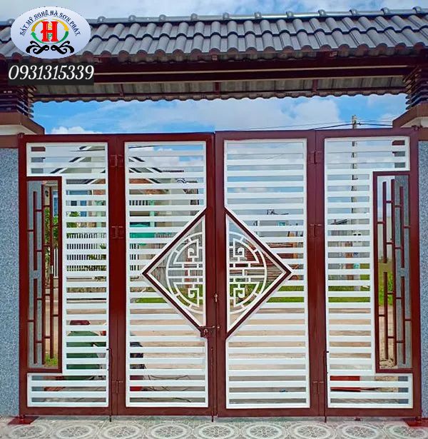 Làm cửa cổng sắt đẹp tại đồng nai- Cửa cổng sắt số 1 đồng nai báo giá Cửa cổng sắt số 1 tại đồng nai -satmynghehsp.com