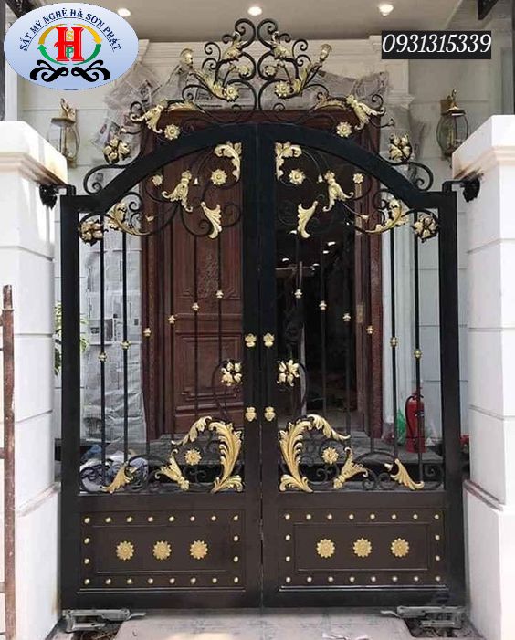 Dịch vụ làm cửa sắt đẹp tại Vũng Tàu - cửa sắt số 1 Vũng Tàu cửa sắt 2 cánh đẹp tại vũng tàu - satmynghehsp.com