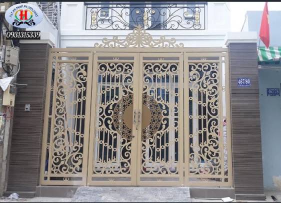 cửa sắt sang trọng tại đồng nai- sắt mỹ nghệ hà sơn phát