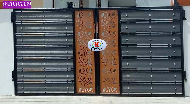 cửa cổng sắt đẹp giá rẻ tại bình dương